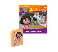 Galakto Jetons Audio : Dora - Fang de Flitzadu ! & 2 Autres épisodes, Jeu auditif pour Enfants à partir de 3 Ans, Temps de Jeu Environ 52 Minutes