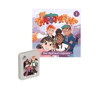 Galakto Jetons audio : Le Phantom Cinq - La Nouvelle École et Le Cauchemar Express, Jeu audio pour les enfants à partir de 7 ans, Temps de jeu d'environ 65 minutes