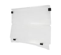 GalaKxay Pare-brise pour chariot de golf | Pour EZGO TXT, pliable, en acrylique, 100,5 x 82 cm, transparent