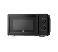 Galanz Four à micro-ondes carré compact 20 L adapté aux appartements de location et dortoirs, Micro-ondes à faible puissance et économie d'énergie avec fonctionnement facile pour personnes âgées/enfan