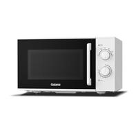 Galanz Four encastrable 25L avec plateau tournant - 900 W - Blanc | Micro-ondes Solo, 6 niveaux de puissance avec fonction décongélation, 2 boutons rotatifs pour une utilisation facile