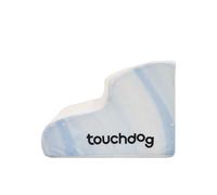 Galatée Échelle d'escalade pour Animaux De Compagnie - Indéformable, Rembourrage en Mousse, Pente Douce pour Protéger Les Articulations, Amovible Et Lavable, Antidérapante (2 Couches, Bleu)