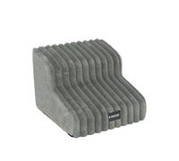 Galatée Escalier Antidérapant pour Animaux（Gris, 2 Étapes）