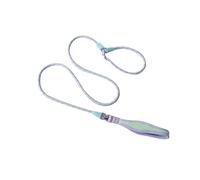 Galatée Laisse d'Éducation Anti-Arrachement en Polyester, Réglable, Anti-Étranglement, Réfléchissante pour La Nuit, Universelle pour Toutes Les Races Jusqu'à 45 Kg(Violet)