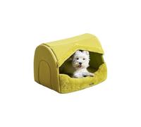 Galatée Lit pour Chat, Lit Doux Et Confortable pour Chien, Tente Confortable pour Chat avec Fond Antidérapant, Lit pour Chat en Coton De Qualité Supérieure, Maison pour Chat Moelleuse Et Apaisante(S)