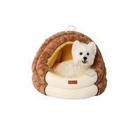 Galatée Lit pour Chat, Niche pour Chat avec Fond Antidérapant, Nid pour Animaux avec Coussin Amovible Et Lavable, Tente Confortable pour Animaux, Tente Chaude Et Mignonne pour Chien(M)