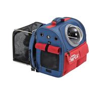 Galatée Sac à Dos Extensible pour Animaux De Compagnie, Sac à Dos pour Chat Et Chien Homologué pour Le Transport Aérien, pour Les Voyages, La Randonnée, Le Camping Et Les Activités De Plein Air(Bleu)