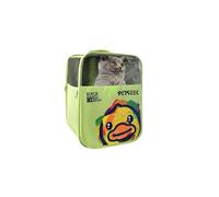 Galatée Sac à Dos pour Chat, Sac à Dos pour Animaux De Compagnie pour Chats Et Chiens, Conception Ventilée, Sac à Dos pour Chien pour Voyage, Randonnée, Utilisation en Extérieur(Canard Vert)