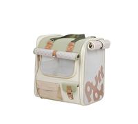 Galatée Sac à Dos pour Chien, Sac pour Chat avec Fenêtres De Ventilation en Maille, Sac à Dos Léger Et Ventilé pour Animaux De Compagnie, pour Les Voyages, La Randonnée, Le Camping(Vert)