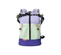 Galatée Sac De Voyage pour Animaux De Compagnie, Sac à Dos Imperméable Et Respirant pour Animaux De Compagnie, Sac Portable avec Fond Amortissant Les Chocs Et Conception Anti-Évasion(Violet)