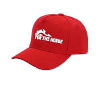 GALAWYXEQ Casquette Trucker Snapback Unisexe Polo The H.Or.d.e avec Trou pour Queue De Cheval Facile À Nettoyer Couleur Unie Respirante Style Dad Hat -HongSe||One_Size