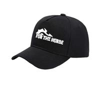 GALAWYXEQ Casquette Trucker Snapback Unisexe Polo The H.Or.d.e avec Trou pour Queue De Cheval Facile À Nettoyer Couleur Unie Respirante Style Dad Hat -HeiSe||One_Size