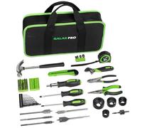 GALAX PRO Kit d'outils ménagers 70 Pièces, Jeu d'Outils Robuste en Acier au Carbone avec Sac de Rangement - Pour Bricolage, Maison, Garage, Voiture et Loisirs