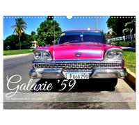 Galaxie '59 - Ein Spitzenmodell von Ford (Wandkalender 2026 DIN A3 quer), CALVENDO Monatskalender: Der US-Oldtimer Ford Galaxie aus dem Jahre 1959 in Kuba