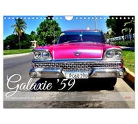 Galaxie '59 - Ein Spitzenmodell von Ford (Wandkalender 2026 DIN A4 quer), CALVENDO Monatskalender: Der US-Oldtimer Ford Galaxie aus dem Jahre 1959 in Kuba