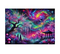 Galaxie Arbre Pavillon 500pcs pour Adultes Mini Puzzle Difficile