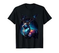Galaxie Cerf Ciel étoilé Magie T-Shirt