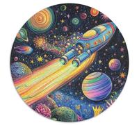 Galaxie Cosmique 1000 Pieces Jigsaw Puzzles for Adults Family Challenge Toys Stress Relieving Entertainment Cultivate The Spirit of Teamwork for Family Decorations 1000pcs (67.5x67.5cm)