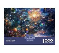 Galaxie CosmiquePuzzle The Art of Colour: We are Better at Home - planète1000 Pieces, Full Colour Series, Perfectly Matching Pieces, for Adults and Children from 12 Years 70x50cm/1000pcs