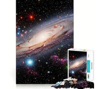 Galaxie d'Andromède : Puzzle de 1000 pièces pour Adultes,idéal pour stimuler l'esprit,découpe précise,alignement Parfait,activité de Partage pour Les Proches (50x75cm)