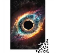 Galaxie Espace Nébuleuse 1000pcs Mini Puzzle pour Adultes Difficile | 52x38cm Carton Décor Salon Structure Durable Cadeau Anniversaire Soulagement Du Stress
