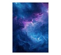 Galaxie Espace Nébuleuse 1000pcs pour Adultes Mini Puzzle Cadeau | 70x50cm Carton Décor Salon Structure Durable Cadeau D'anniversaire Soulagement Du Stress
