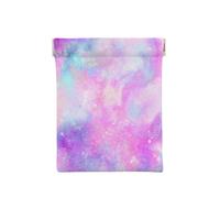Galaxie Marbrée Rose Violet, Sac de Rangement pour Femmes, Portefeuille supérieur à Presser, Petit Porte-Monnaie, Pochette de Changement
