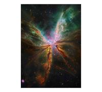 Galaxie Nébuleuse Espace 1000 Pièces Mini Puzzle pour Famille Détente | 70x50cm Papier Salon Décoration Surface Lisse Cadeau Anniversaire