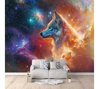 Galaxie Papier Peint Intissé 400 × 280 cm Galaxie De Rêve Colorée Papier Peint Panoramique 3D - XXL Poster Salon Chambre Salle à Manger Chambre d'Enfant Décoration Murale