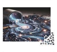 Galaxie Peinture Pinceau 1000 Pièces Mini Puzzle pour Adultes Jeu De Défi