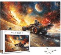 Galaxie Puzzle 1314 Pièces Adultes, 5D DIY Puzzle Astronaute Couleur Puzzles, Jigsaw Jeu éducatif effrayant, Ddifficile pour Adultes avec Emballage Cadeau for Decoration Chambre Murale Cadeau,Model213