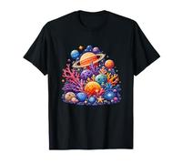 Galaxie sous-Marine, planète corallienne, océan, Espace T-Shirt