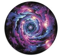 Galaxie1000 Pièces pour Puzzles pour Adultes Et Enfants UniversePuzzle Circulaire, Puzzle Familial, Pression Réduite, Jouets Éduchatifs, Difficile, Impossible1000pcs (67.5x67.5cm)