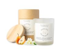 Galaxieregister Bougie parfumée signe du zodiaque en verre - Bougie personnalisée avec note individuelle et différents parfums - Idée cadeau pour femme (poissons)