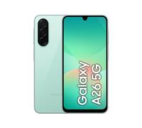 Samsung Galaxy A26 17 cm (6.7") Double SIM Android 15 5G USB Type-C 8 Go 256 Go 5000 mAh Couleur menthe