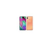 Galaxy A40 - 4G smartphone - double SIM - RAM 4 Go / Mémoire interne 64 Go - microSD slot - écran OEL - 5.9" - 2340 x 1080 pixels - 2x caméras