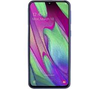 Galaxy A40 - Smartphone Portable débloqué 4G (Ecran: 5, 9 Pouces - 64 Go - Double Nano-SIM - Android) - Bleu - Version Française