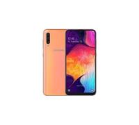 Galaxy A50 - 4G smartphone - double SIM - RAM 4 Go / Mémoire interne 128 Go - microSD slot - écran OEL - 6.4" - 2340 x 1080 pixels - 3 x caméras