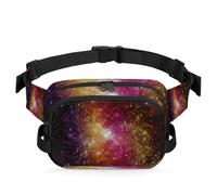 Galaxy and Stars Planet Sac banane multifonction pour voyage, sport, course à pied, sac banane pour femme, homme, fille, garçon, couleur, XL, Organiseur de sac