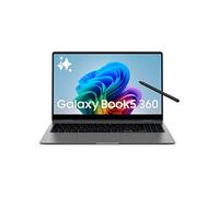 Samsung Galaxy Book5 360 15.6", Copilot+PC, Ordinateur Portable avec IA, Processeur Intel Core Ultra 7, Mémoire 16Go RAM, Stockage 1To, Clavier AZERTY FR, Anthracite