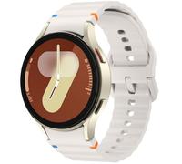 Galaxy Bracelet de montre en silicone 20 mm pour Samsung Watch 7 40 mm 44 mm/5 Pro 45 mm/6 40 mm 44 mm/6 Classic 43 mm 47 mm/4 - Bracelets de sport