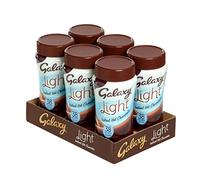 Galaxy Chocolat chaud instantané léger 210 g (lot de 6) 126 portions - Chocolat chaud instantané à faible teneur en calories, seulement 38 calories par portion