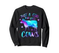 Galaxy Cow Lover Sweatshirt