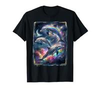 Galaxy Dolphin - Dauphins dans l'espace T-Shirt