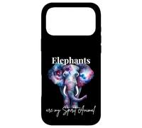 Galaxy Elephant Éléphant Mystique Amoureux de la Vie Sauvage Ciel Nocturne Coque pour iPhone 17 Pro Max