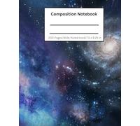 Galaxy Explorer: Cosmic-Themed Composition Notebook