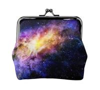Galaxy in the Universe Print Practicality Coin Purse Cute Mini Coin Pouch for Women (11.5 x 10.5 cm) Exquis, noir, One Size