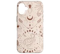 Galaxy Moon Phases Celestial Aesthetic Zodiac Scorpio Coque pour iPhone 16 Plus