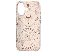 Galaxy Moon Phases Celestial Aesthetic Zodiac Sign Cancer Coque pour iPhone 17