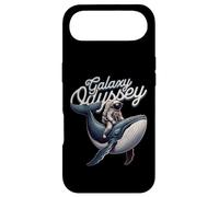 Galaxy Odyssey Astronaut Riding Cosmic Whale Art Coque pour iPhone Air